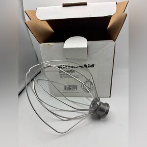 KitchenAid KN256WW Wire Whip Whisk Attachment 6 Qt Bowl Lift Mixer OEM